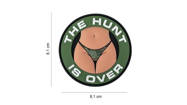Patch 3D PVC The hunt is over