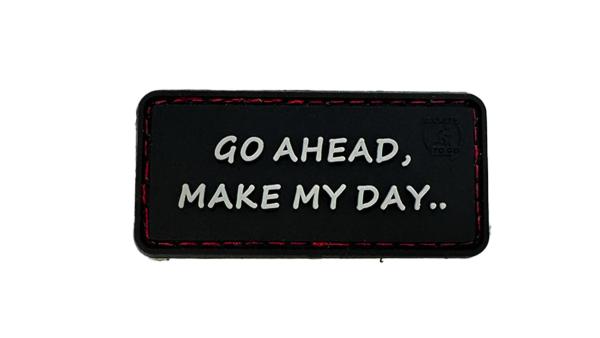Make My Day PVC Patch