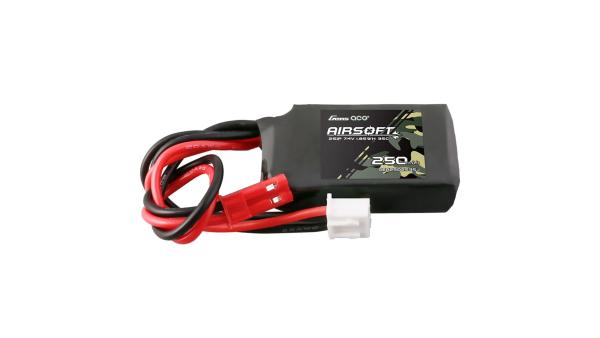 7.4v Lipo 250mAh 35C JST