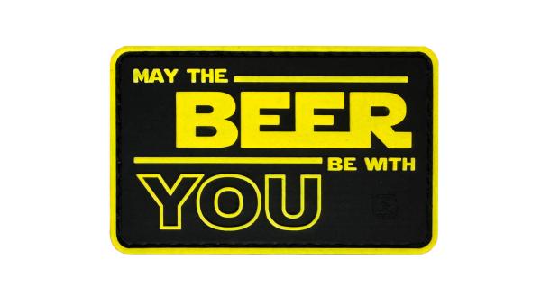 May The Beer Be With You PVC Patch