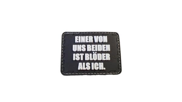 EINER VON UNS fullcolor Rubber Patch