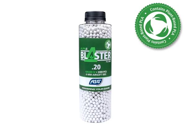 Alpha Blaster PLA BBs, 0.20g, 3300 pcs