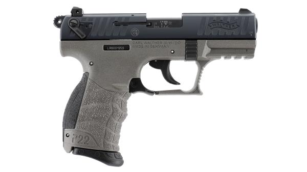 Walther P22Q Meteor Gray 9mm P.A.K. 7R