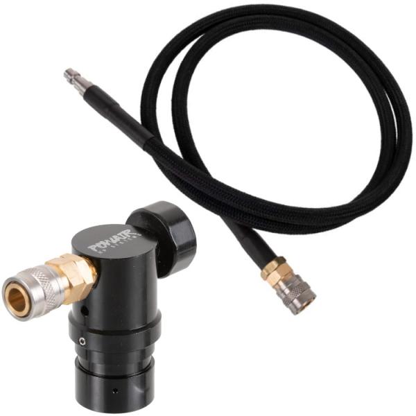 Performance Line HPA Regulator mit V1 HPA Schlauch (0-230 PSI)