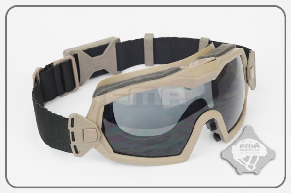 LPG01 Ballistic Goggles mit Ventilator DE