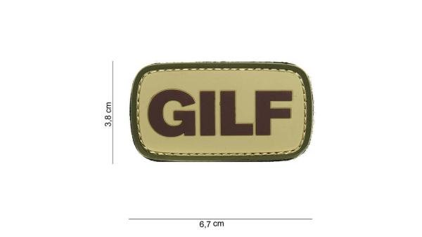 Patch 3D PVC GILF