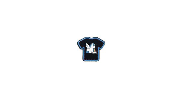 Berauschtes Einhorn Tshirt PVC Patch