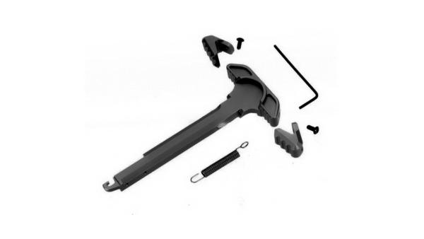 Strike Latchless Charging Handle For MWS M4- Black