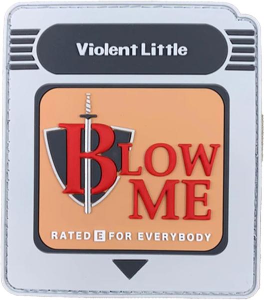 "BLOW ME" GAME CARTRIDGE MORALE PATCH