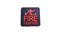 Fire Fighter Rubber Patch