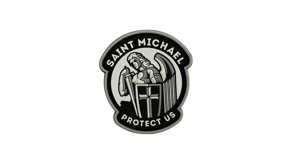 „SAINT MICHAEL“ Micro Rubber Patch