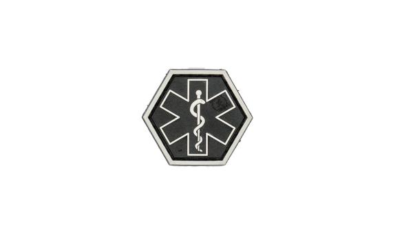 Paramedic Swat Hexagon Rubber Patch
