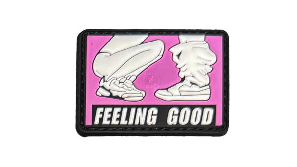 "FEELING" PVC Patch RED