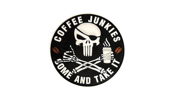 Pirat Punisher Coffee Junkies Patch