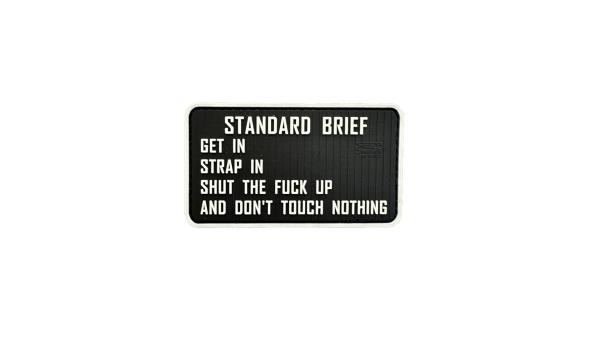 Standard Brief Rubber Patch