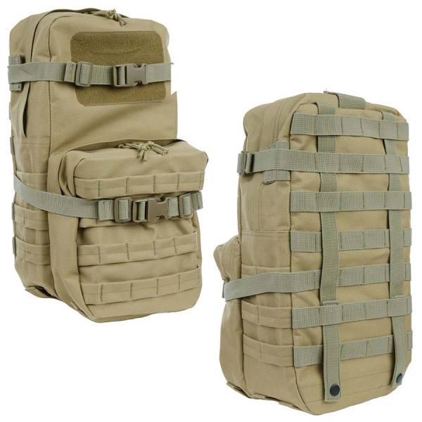 101 Inc Molle Backpack addon Schwarz Utility/Admin Pouches Bags