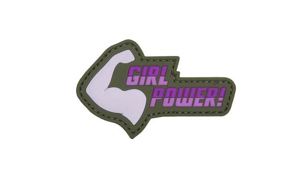 Girl Power Rubber Patch