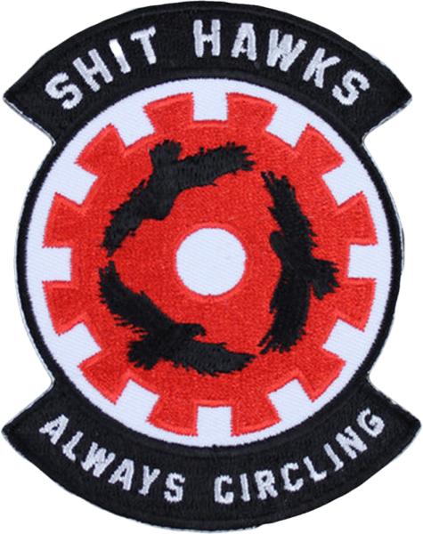 Shit Hawks Squadron Morale Patch