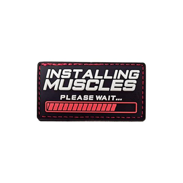 "Installing Muscles" Rubber Patch