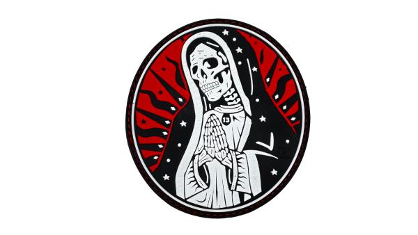 Santa Muerte Rubber Patch