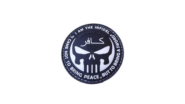 The Infidel Punisher Rubber Patch Multicolor