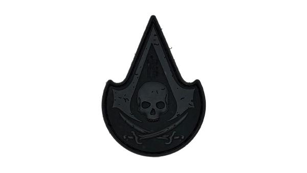 Assasin Skull PVC Patch