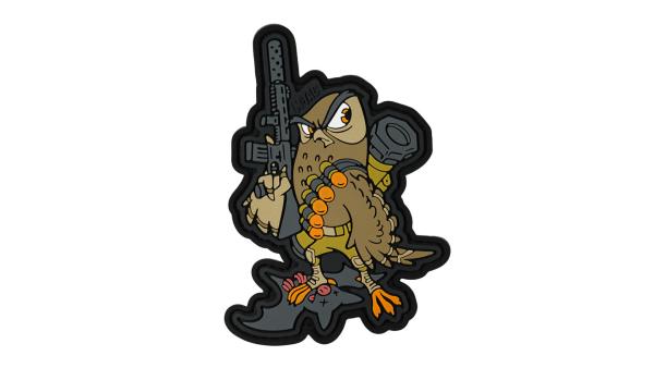 Combat Owl PVC Patch