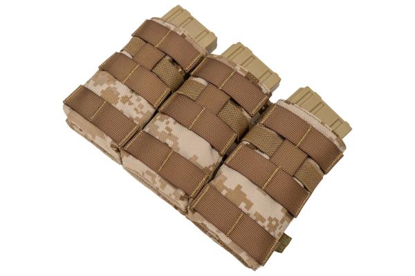 Triple M4 Mag Pouch MARPAT Desert