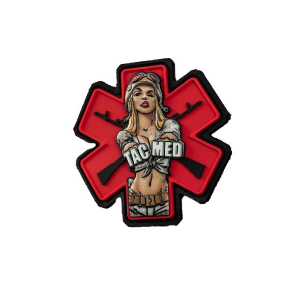 Tacmed Pinup Rubber Patch