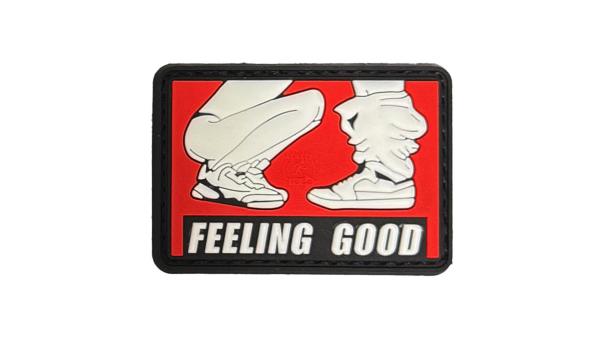 "FEELING" PVC Patch RED