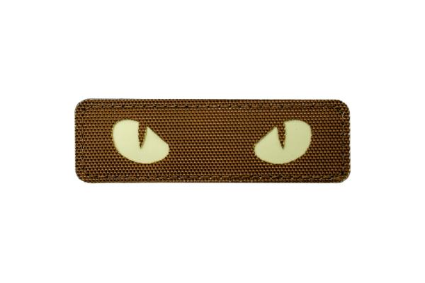 Lasergeschnittener Patch „Cat Eyes Coyote“ NVT