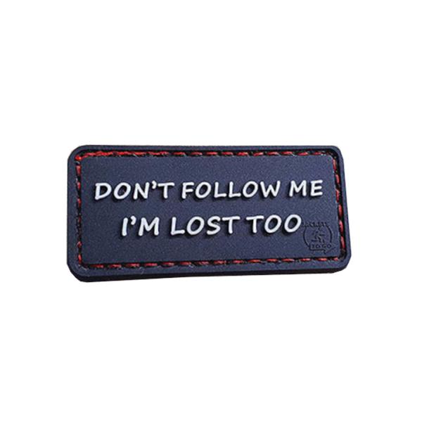 I´m Lost Too Rubber Patch