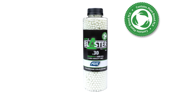 ALPHA Blaster PLA Green Tracer BBs, 0.30g, 3300 pcs