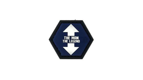 The Legend Hexagon PVC Patch