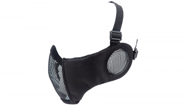 Mesh Mask mit Ohrenschutz BLK