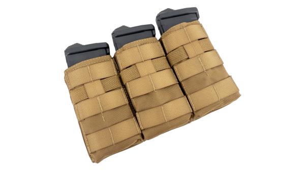 Triple M4 Mag Pouch Coyote