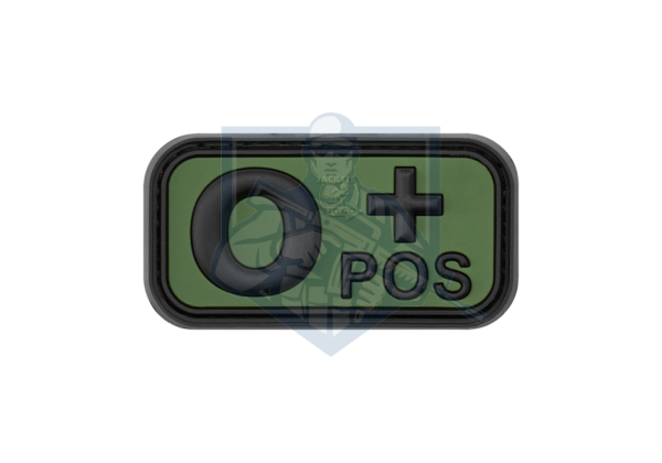Bloodtype Rubber Patch 0 Pos Forest