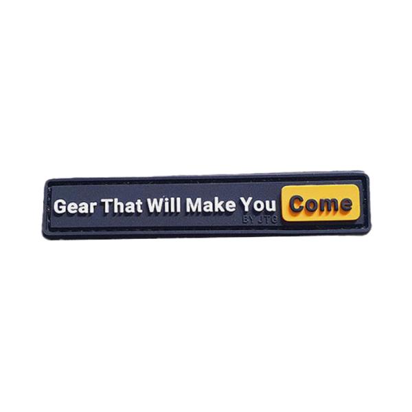 Gear that will make you Happy Rubber Patch