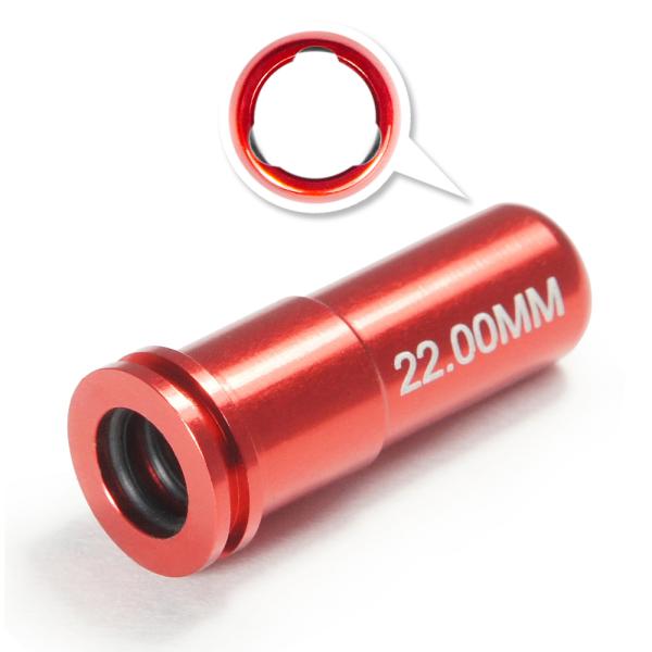 CNC Aluminium Double O-Ring Nozzle 22.00MM