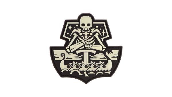 Ghost Ship PVC Patch Glow in the dark