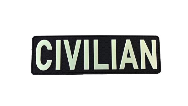 Civilian Rubber Patch