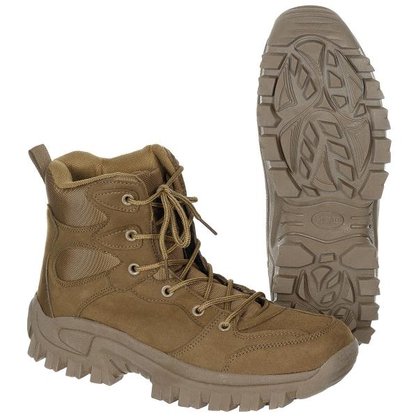 "Commando" Stiefel - Knöchelhoch - Coyote