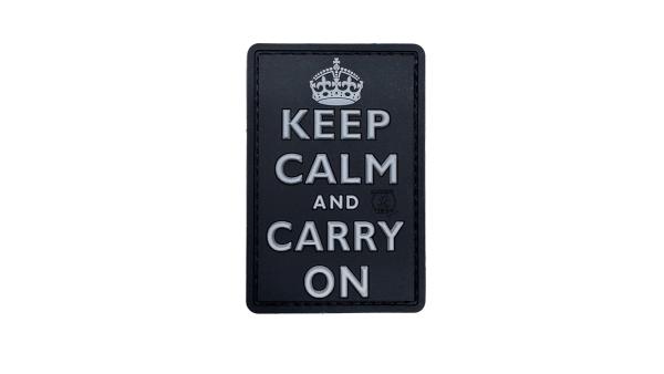 Keep Calm Rubber Patch