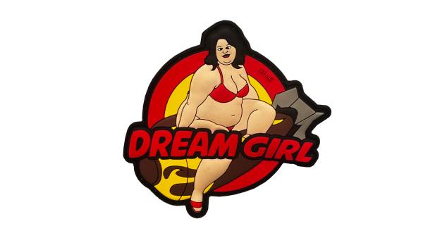 Dream Girl Rubber Patch