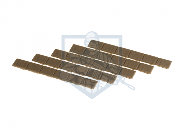 Keymod Rail Cover 5-Pack Dark Earth (SAND)