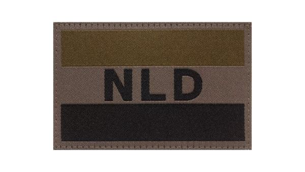 Netherlands Flag Patch RAL7013