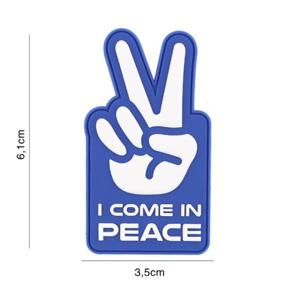 I Come In Peace PVC Patch